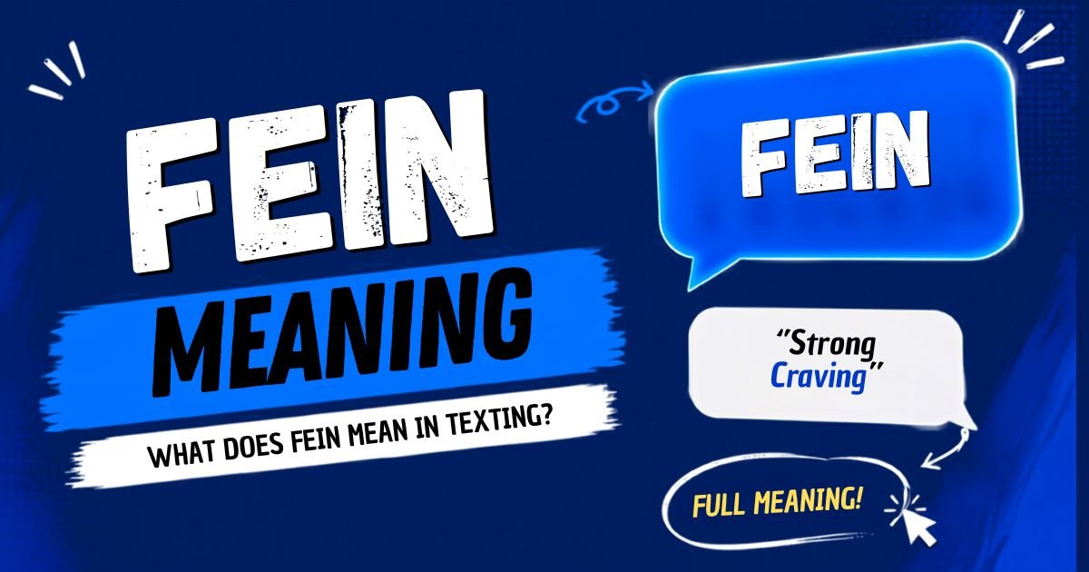Fein Meaning