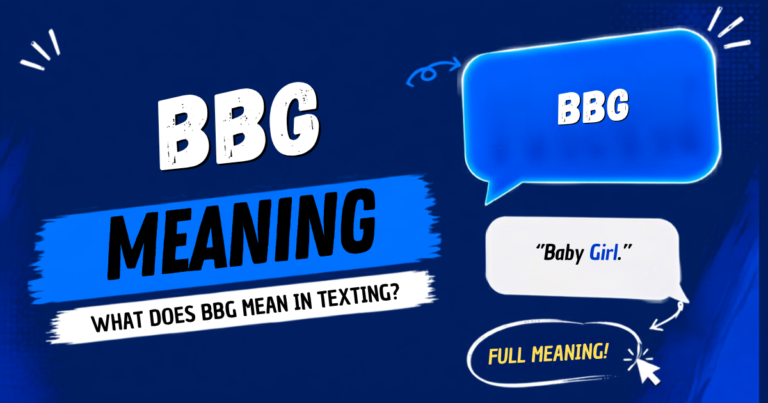 BBG Meaning