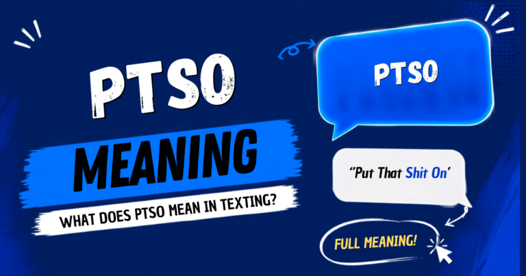 PTSO Meaning