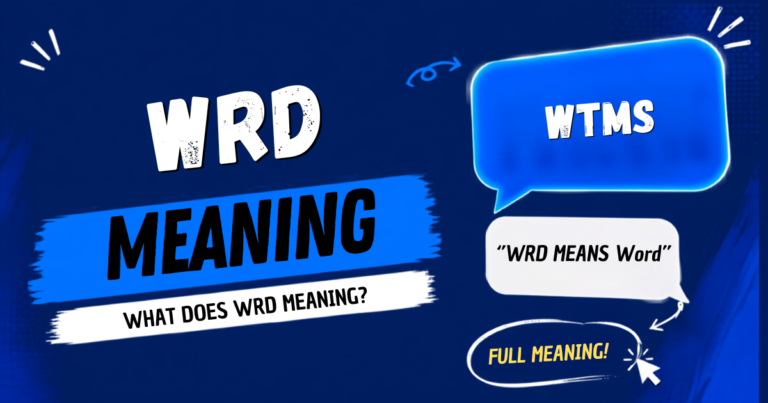 WRD Meaning