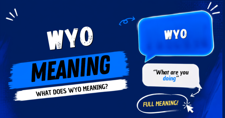 WYO Meaning