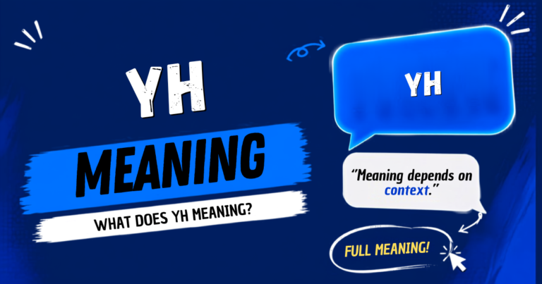 YH Meaning in text